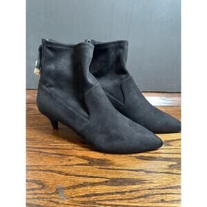 Cole Haan Harlow Stretch Kitten Heeled Bootie Womens Size 9 Suede